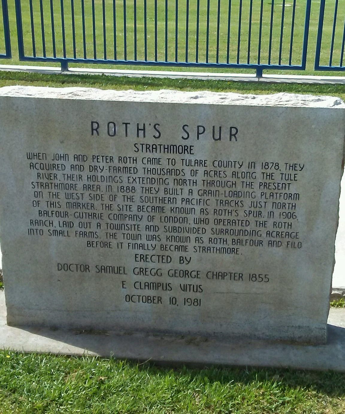 Roth's Spur