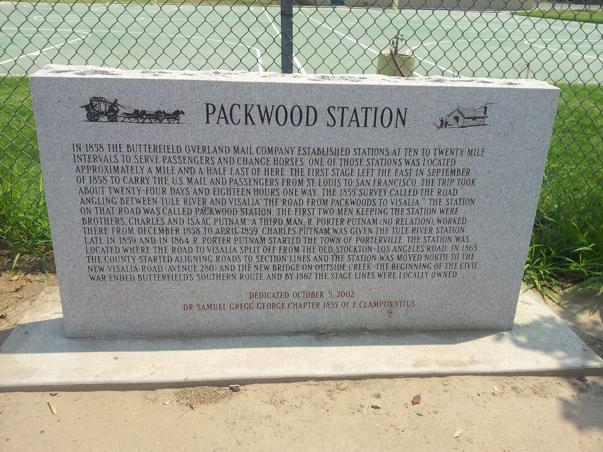 Packwood Station