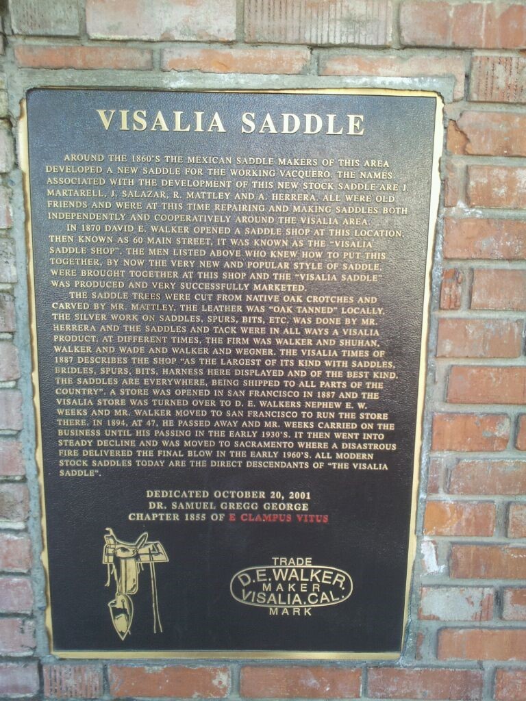 Visalia Saddle